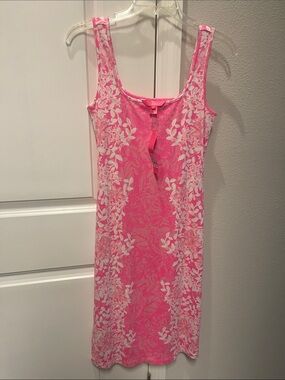 Lilly Pulitzer Mick Square Neck Ribbed Dress NWT